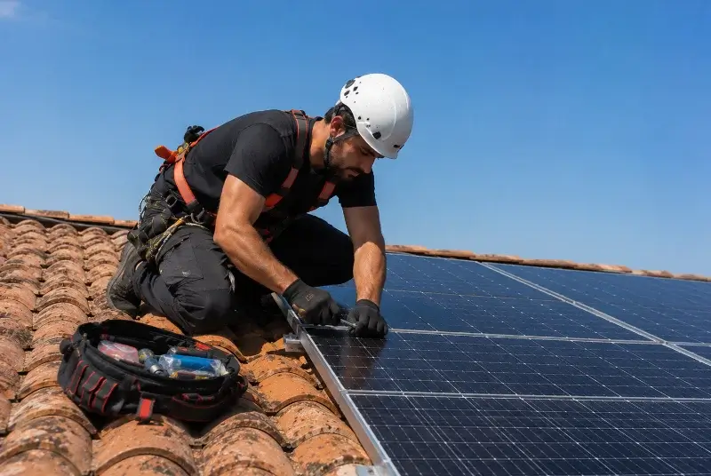 Maintenance et monitoring de panneaux solaires à Pollestres